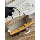 Mirror Quality Replica Hermès Birkin Bag 25cm/30cm Two-Tone Togo Leather Yellow/White Clone