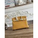 Mirror Quality Replica Hermès Birkin Bag 25cm/30cm Two-Tone Togo Leather Yellow/White Clone