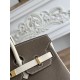 Mirror Quality Replica Hermès Birkin Bag 25cm/30cm Two-Tone Togo Leather Etoupe/White Clone