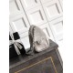 Mirror Quality Replica Chanel 25 Mini Hobo Bag in Suede Calfskin Gray Clone