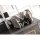 Mirror Quality Replica Chanel 25 Mini Hobo Bag in Suede Calfskin Gray Clone