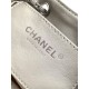 Mirror Quality Replica Chanel 25 Mini Hobo Bag in Suede Calfskin Gray Clone