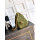 Mirror Quality Replica Chanel 25 Mini Hobo Bag in Suede Calfskin Green Clone