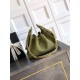 Mirror Quality Replica Chanel 25 Mini Hobo Bag in Suede Calfskin Green Clone