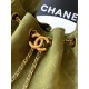 Mirror Quality Replica Chanel 25 Mini Hobo Bag in Suede Calfskin Green Clone