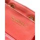 Mirror Quality Replica Chanel 25 Mini Hobo Bag in Pink Suede Calfskin Clone