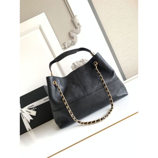 Mirror Quality Replica Chanel Coco Small Shoulder/Shopping Bag AS5634 Black Clone