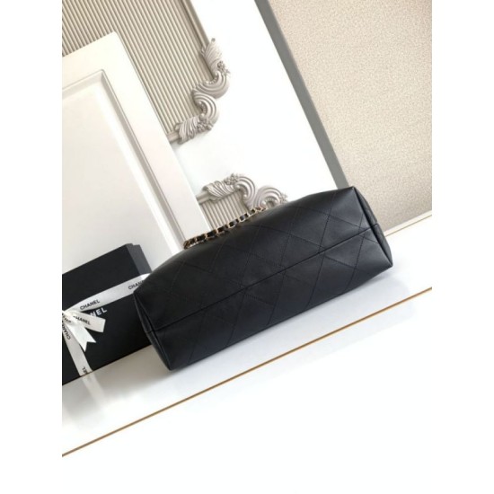 Mirror Quality Replica Chanel Coco Small Shoulder/Shopping Bag AS5634 Black Clone