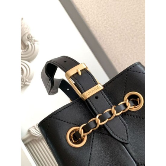 Mirror Quality Replica Chanel Coco Small Shoulder/Shopping Bag AS5634 Black Clone
