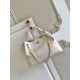 Mirror Quality Replica Chanel Coco Small Shoulder/Shopping Bag AS5634 White Clone