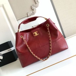 Mirror Quality Replica Chanel Coco Small Shoulder/Shopping Bag AS5634 Red Clone