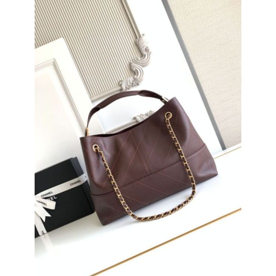 Mirror Quality Replica Chanel Coco Small Shoulder/Shopping Bag AS5634 Burgundy Clone