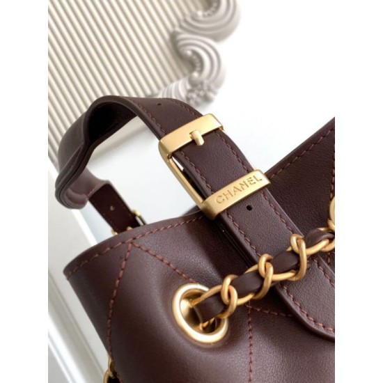 Mirror Quality Replica Chanel Coco Small Shoulder/Shopping Bag AS5634 Burgundy Clone
