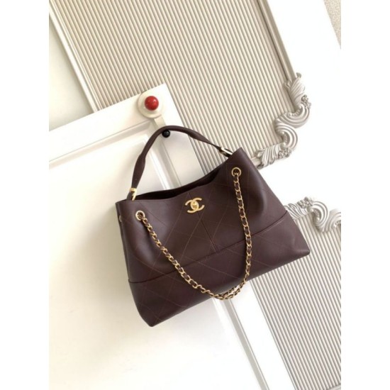 Mirror Quality Replica Chanel Coco Small Shoulder/Shopping Bag AS5634 Burgundy Clone