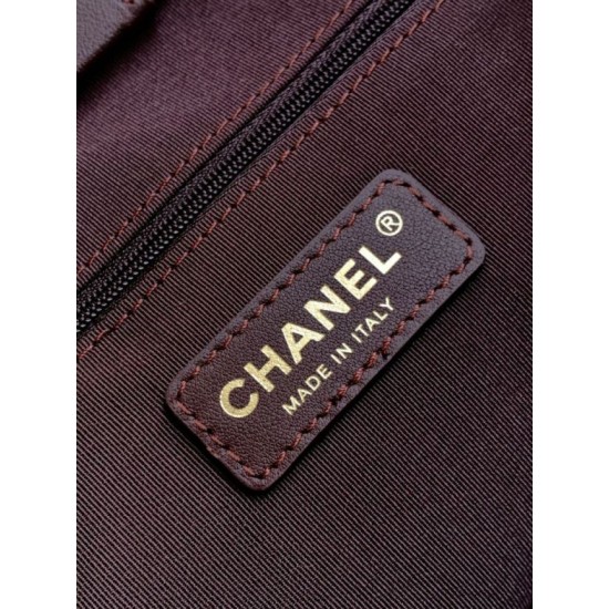 Mirror Quality Replica Chanel Coco Small Shoulder/Shopping Bag AS5634 Burgundy Clone
