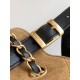 Mirror Quality Replica Chanel 25A Small Hobo Style Shopping Bag AS5634 Suede/Lambskin Brown/Black Clone