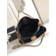 Mirror Quality Replica Chanel 25A Small Hobo Style Shopping Bag AS5634 Suede/Lambskin Brown/Black Clone