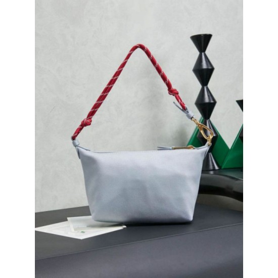 Mirror Quality Replica Miu Miu Gabardine Shoulder Bag 5NE841 Blue Clone