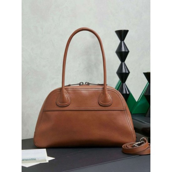 Luxury Replica Miu Miu Vivant Nappa Tote Bag 5BB199 Brown Knockoff Mirror Quality Replica Miu Miu Vivant Nappa Tote Bag 5BB199 Brown Clone