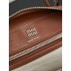 Luxury Replica Miu Miu Vivant Nappa Tote Bag 5BB199 Brown Knockoff Mirror Quality Replica Miu Miu Vivant Nappa Tote Bag 5BB199 Brown Clone