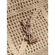 Mirror Quality Replica Jamie YSL Saint Laurent Raffia Tote Bags Natural Clone