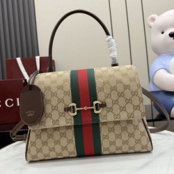 Mirror Quality Replica Gucci Paparazzo Medium Handbag 875018 Brown Clone