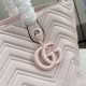 Mirror Quality Replica Gucci GG Marmont Medium Tote Bag 855279 Pink Clone