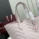 Mirror Quality Replica Gucci GG Marmont Medium Tote Bag 855279 Pink Clone