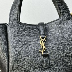 Mirror Quality Replica YSL Saint Laurent Le 5 Tote Bag à 7 Baby Bea Black Clone