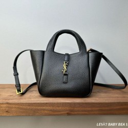 Mirror Quality Replica YSL Saint Laurent Le 5 Tote Bag à 7 Baby Bea Black Clone