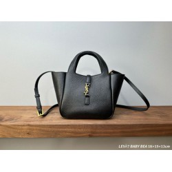 Mirror Quality Replica YSL Saint Laurent Le 5 Tote Bag à 7 Baby Bea Black Clone