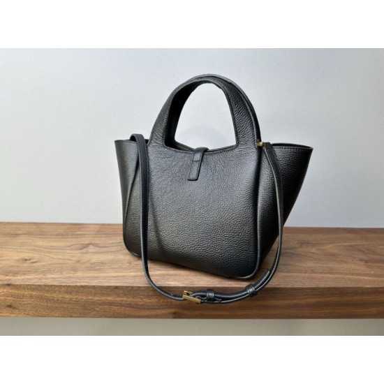 Mirror Quality Replica YSL Saint Laurent Le 5 Tote Bag à 7 Baby Bea Black Clone