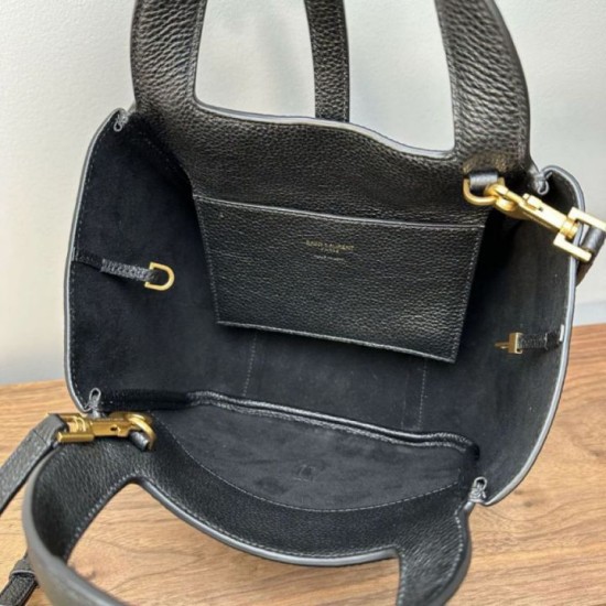 Mirror Quality Replica YSL Saint Laurent Le 5 Tote Bag à 7 Baby Bea Black Clone