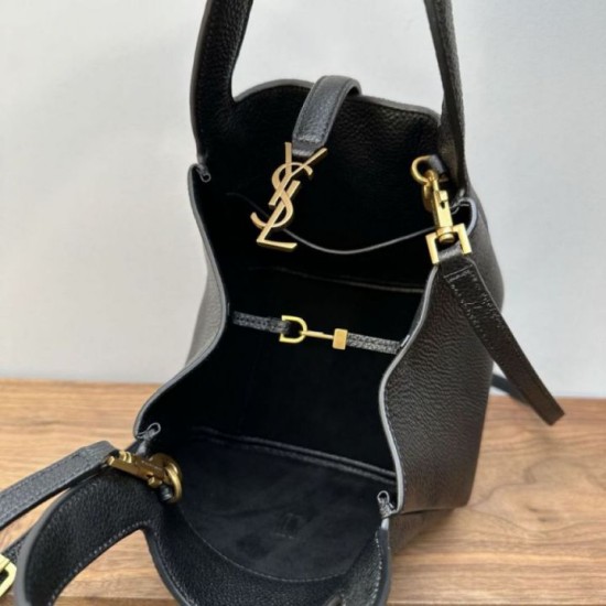 Mirror Quality Replica YSL Saint Laurent Le 5 Tote Bag à 7 Baby Bea Black Clone