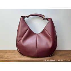 Mirror Quality Replica YSL Saint Laurent Mombasa Large Crossbody Bag in Burgundy Clone