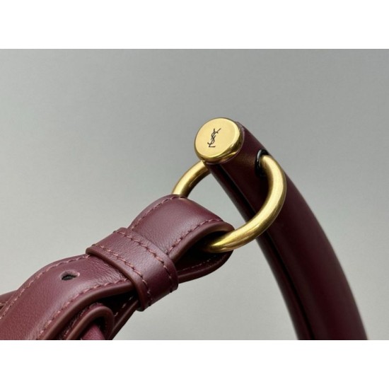 Luxury Replica YSL Saint Laurent Mombasa Large Crossbody Bag in Burgundy Knockoff Mirror Quality Replica YSL Saint Laurent Mombasa Large Crossbody Bag in Burgundy Clone