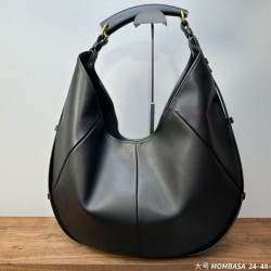 Mirror Quality Replica YSL Saint Laurent Mombasa Large Crossbody Bag in Black Clone