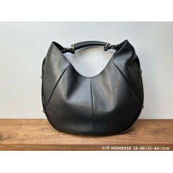 Mirror Quality Replica YSL Saint Laurent Mombasa Large Crossbody Bag in Black Clone