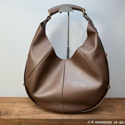 Mirror Quality Replica YSL Saint Laurent Mombasa Large Crossbody Bag in Coffee Clone