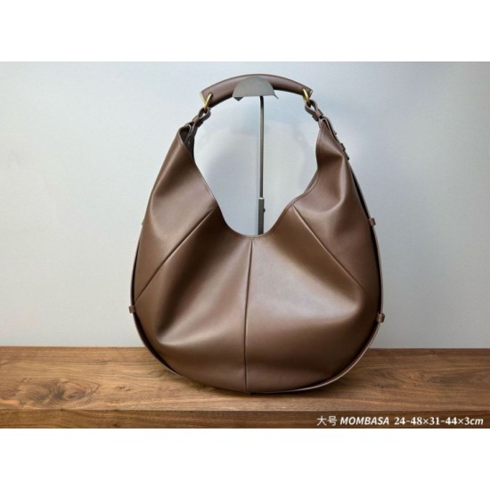 Luxury Replica YSL Saint Laurent Mombasa Large Crossbody Bag in Coffee Knockoff Mirror Quality Replica YSL Saint Laurent Mombasa Large Crossbody Bag in Coffee Clone