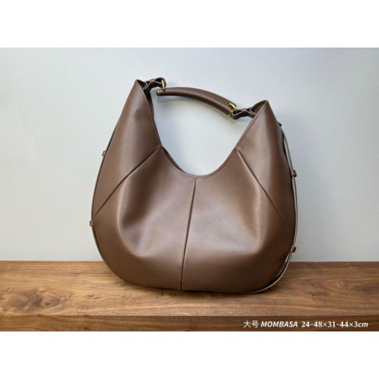 Luxury Replica YSL Saint Laurent Mombasa Large Crossbody Bag in Coffee Knockoff Mirror Quality Replica YSL Saint Laurent Mombasa Large Crossbody Bag in Coffee Clone