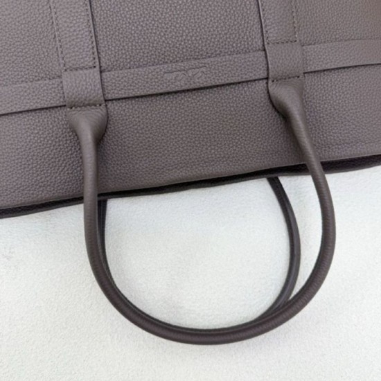 Mirror Quality Replica Loro Piana Ghiera Shopper Bag in Coffee Clone