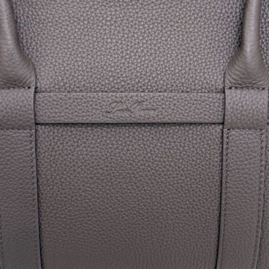 Mirror Quality Replica Loro Piana Ghiera Shopper Bag in Coffee Clone