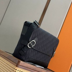 Mirror Quality Replica Dior Jett Men's Flapover Bag Clone