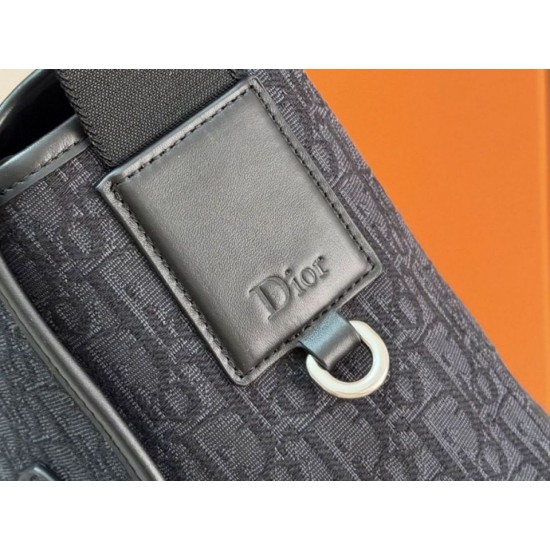 Mirror Quality Replica Dior Jett Men's Flapover Bag Clone