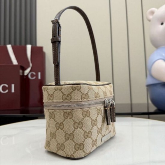 Mirror Quality Replica Gucci Tag Mini Bag A00231 Brown Clone