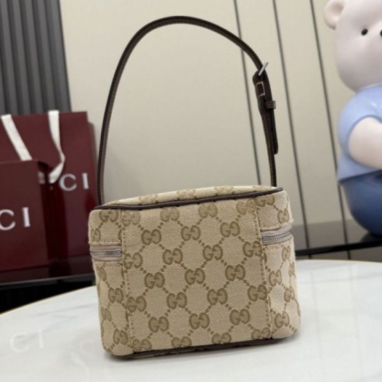 Mirror Quality Replica Gucci Tag Mini Bag A00231 Brown Clone