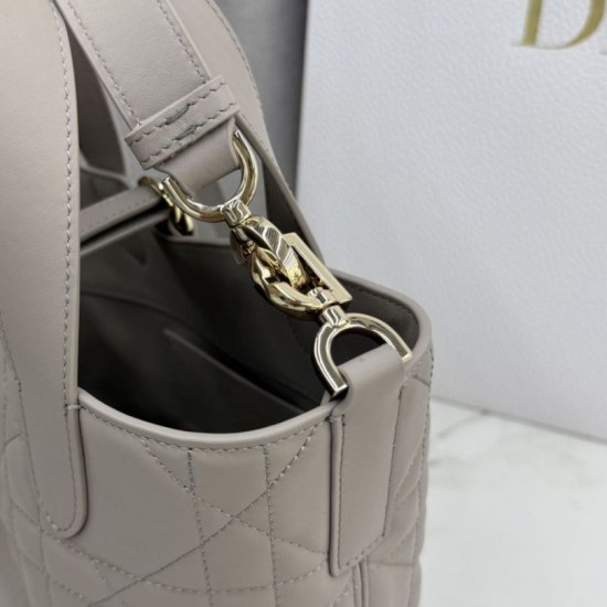 Luxury Replica Dior Toujours Small Vertical Tote Bag Gray Knockoff Mirror Quality Replica Dior Toujours Small Vertical Tote Bag Gray Clone