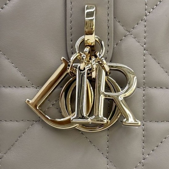 Luxury Replica Dior Toujours Small Vertical Tote Bag Gray Knockoff Mirror Quality Replica Dior Toujours Small Vertical Tote Bag Gray Clone