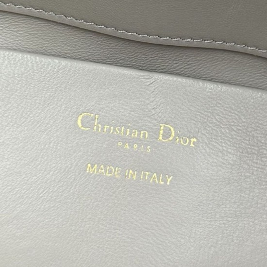 Luxury Replica Dior Toujours Small Vertical Tote Bag Gray Knockoff Mirror Quality Replica Dior Toujours Small Vertical Tote Bag Gray Clone